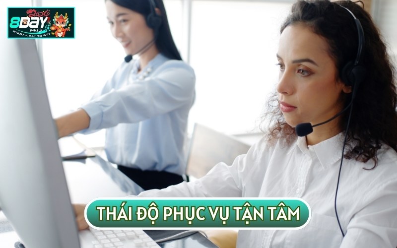 Bạn sẽ không cần lo lắng về bất cứ điều gì khi LIÊN HỆ với đội ngũ hỗ trợ 8DAY