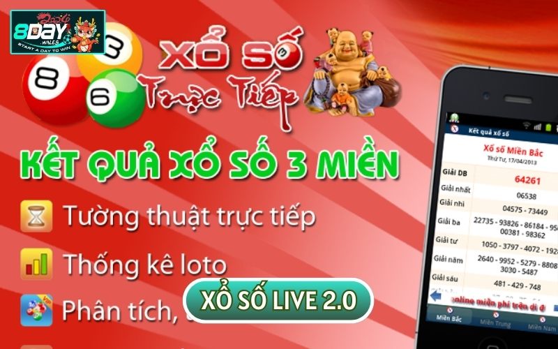 Xổ số Live 2.0 có nhiều tiện ích và tính năng thú vị mà bạn nên thử ít nhất một lần