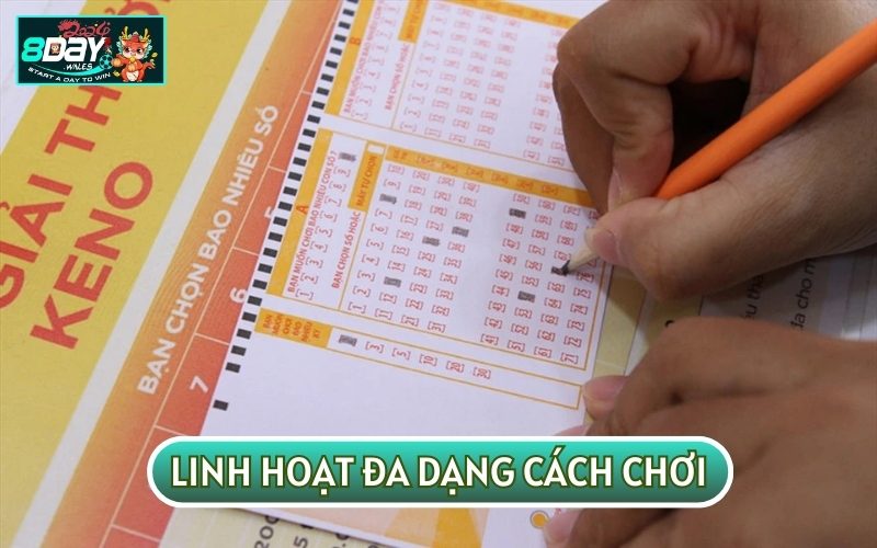 Có thể thấy rằng cách chơi xổ số KENO khá linh hoạt và đa dạng