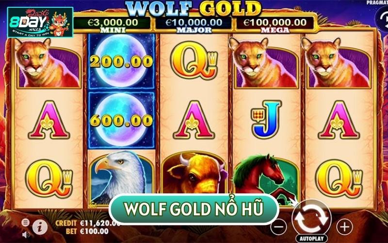 Wolf Gold của PRAGMATIC PLAY có nhiều biểu tượng thắng thú vị