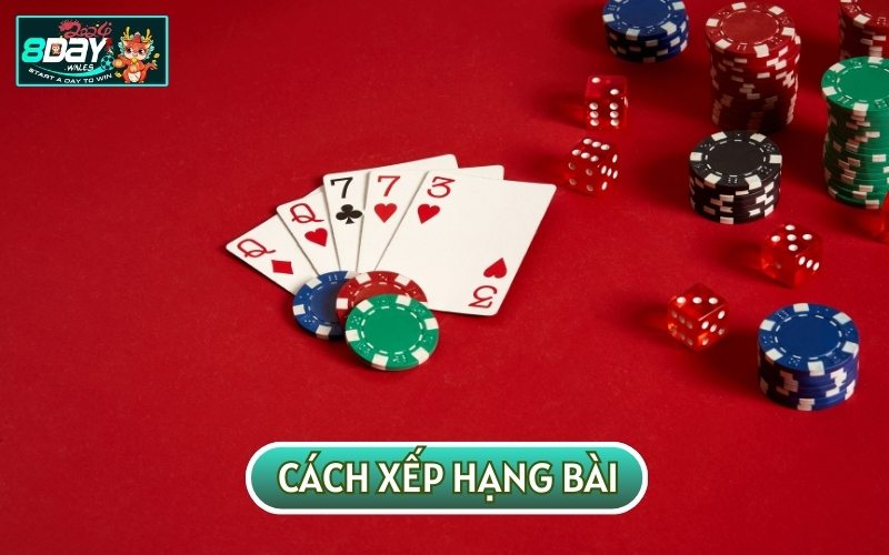 Cách xếp hạng tay bài trong hai phiên bản cũng sẽ có sự khác biệt đáng kể